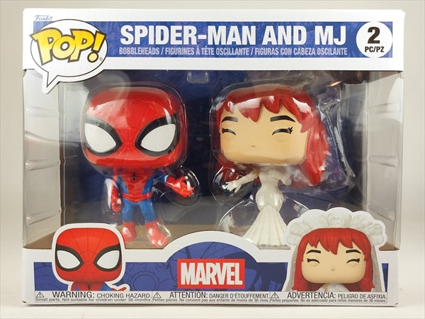 スパイダーマン ＆ MJ [MARVEL] FUNKO(ファンコ) POP! 2PACK