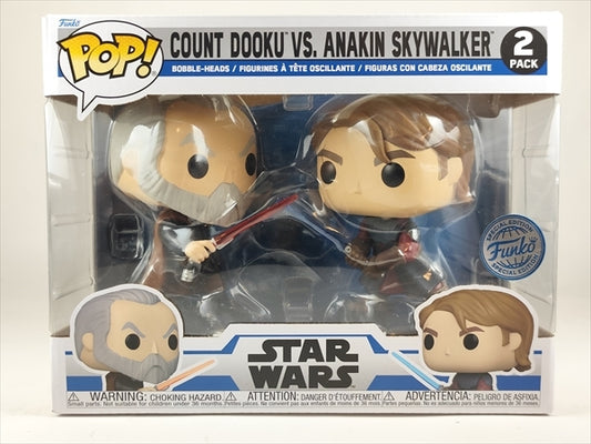 ドゥークー伯爵 vs アナキン・スカイウォーカー [STARWARS(スター・ウォーズ)] FUNKO(ファンコ) POP! 2PACK