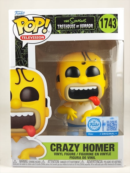 クレイジー・ホーマー [ザ・シンプソンズ/ ツリーハウス・オブ・ホラー] FUNKO(ファンコ) POP! TELEVISION 1743