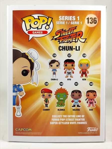 チュン・リー [ストリートファイター] FUNKO(ファンコ) POP! GAMES 136