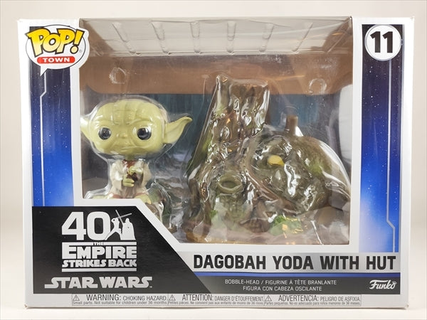 【箱傷】 ダゴバ　ヨーダ [スター・ウォーズ　エピソード５/帝国の逆襲] FUNKO(ファンコ) POP! TOWN 11