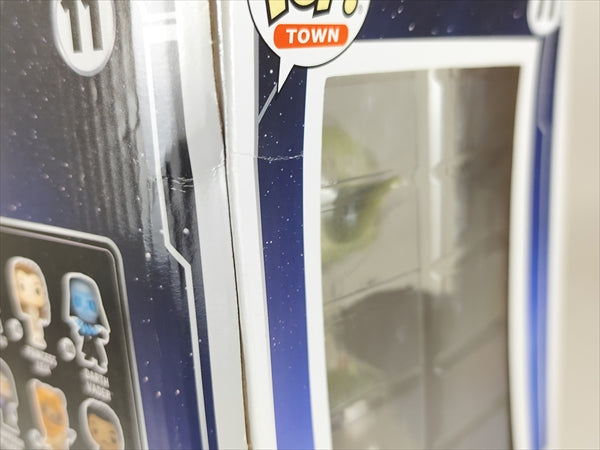 【箱傷】 ダゴバ　ヨーダ [スター・ウォーズ　エピソード５/帝国の逆襲] FUNKO(ファンコ) POP! TOWN 11