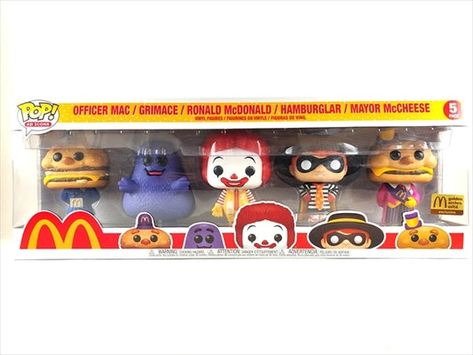 マクドナルド・キャラクター５体セット [McDonald's] FUNKO(ファンコ) POP! AD ICONS 5PACK