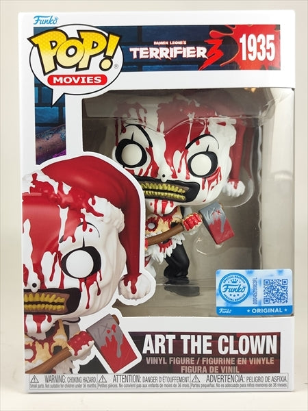 【箱傷】 アート・ザ・クラウン [テリファー 聖夜の悪夢 (TERRIFIER 3)] FUNKO(ファンコ) POP! MOVIES 1935