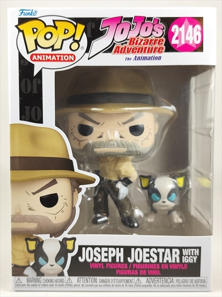 ジョセフ・ジョースター with イギー [ジョジョの奇妙な冒険] FUNKO(ファンコ) POP! ANIMATION 2146