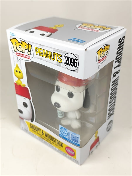 【本体汚れ】 スヌーピー＆ウッドストック　フロッキー版 [PEANUTS(ピーナッツ)] FUNKO(ファンコ) POP! ANIMATION 2096