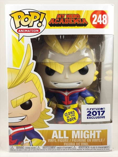 オールマイト 2017年FUNIMATION限定 蓄光版 [僕のヒーローアカデミア] FUNKO(ファンコ) POP! ANIMATION 248