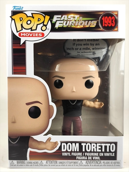 ドム・トレット [ワイルド・スピード(FAST & FURIOUS)] FUNKO(ファンコ) POP! MOVIES 1993