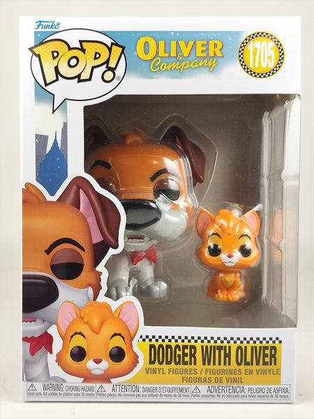 ドジャー with オリバー [オリバー ニューヨーク子猫ものがたり] FUNKO(ファンコ) POP! 1705