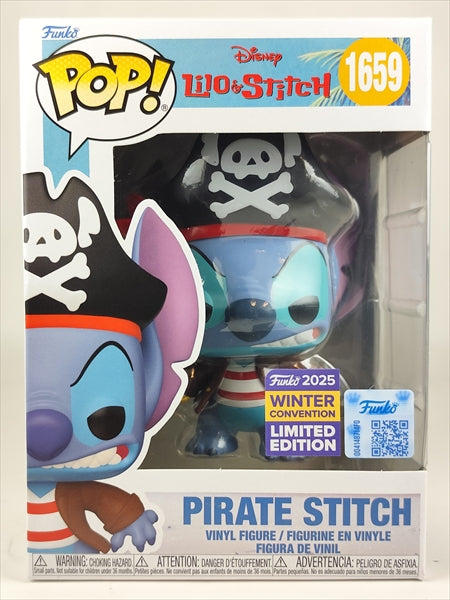 海賊スティッチ 2025年WINTER CONVENTION限定 [リロ＆スティッチ] FUNKO(ファンコ) POP! 1659