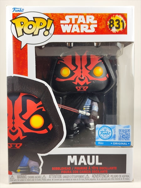 【箱傷】 モール [スター・ウォーズ：モール シャドウ・ロード(STARWARS MAUL SHADOW LORD)] FUNKO(ファンコ) POP! 831