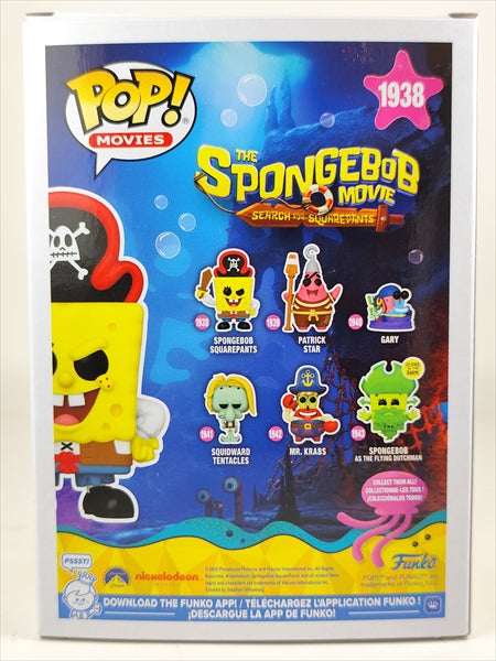 スポンジボブ・スクエアパンツ [劇場版スポンジ・ボブ 呪われた海賊と大冒険だワワワワワ!] FUNKO(ファンコ) POP! MOVIES 1938