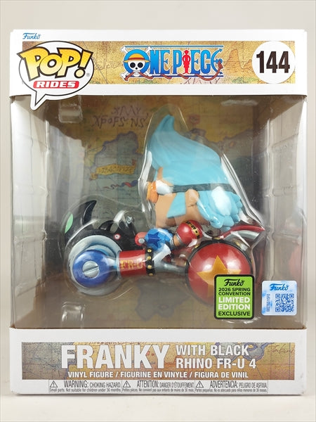 フランキー ６インチ 2025年SPRING CONVENTION限定 [ONE PIECE(ワンピース)] FUNKO(ファンコ) POP! RIDES 144