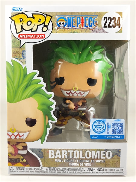 【箱傷】 バルトロメオ [ONE PIECE(ワンピース)] FUNKO(ファンコ) POP! ANIMATION 2234
