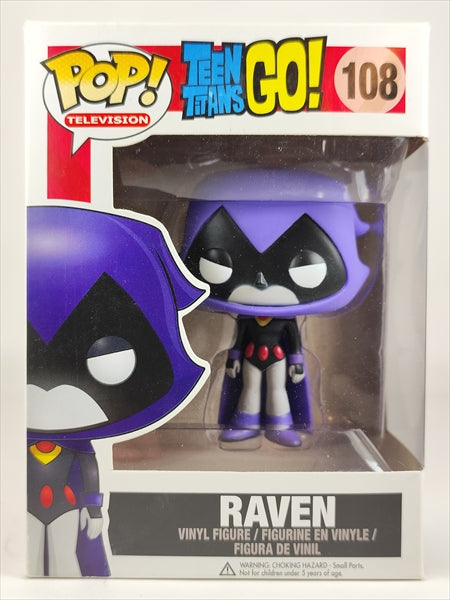 【箱傷】 レイブン　パープル [ティーンタイタンズ] FUNKO(ファンコ) POP! TELEVISION 108