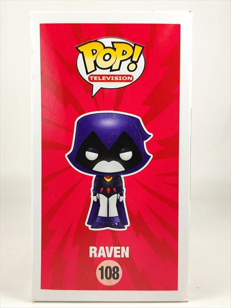 【箱傷】 レイブン　パープル [ティーンタイタンズ] FUNKO(ファンコ) POP! TELEVISION 108
