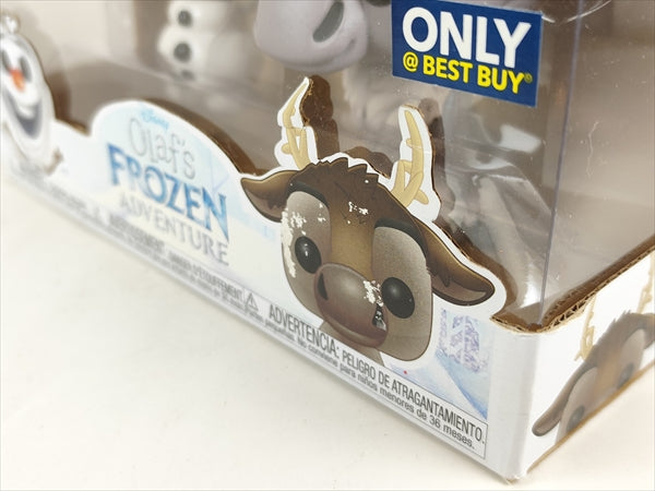 【箱傷】 オラフ＆スヴェン [アナと雪の女王２] FUNKO(ファンコ) POP! 2PACK