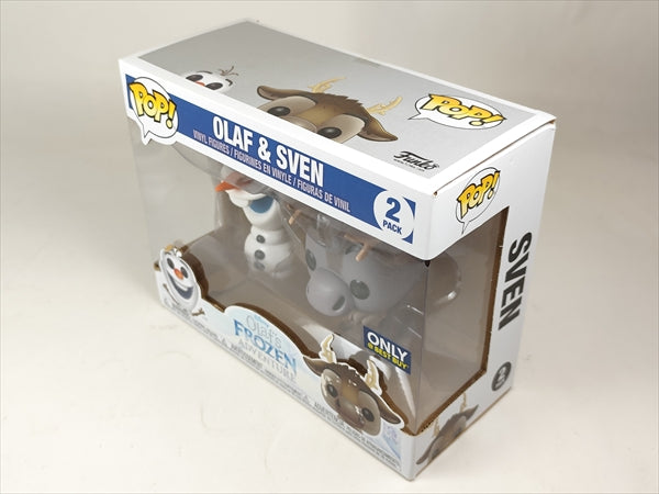【箱傷】 オラフ＆スヴェン [アナと雪の女王２] FUNKO(ファンコ) POP! 2PACK