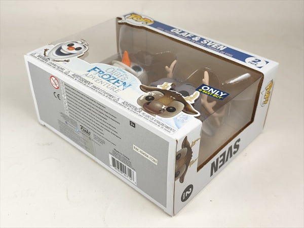 【箱傷】 オラフ＆スヴェン [アナと雪の女王２] FUNKO(ファンコ) POP! 2PACK