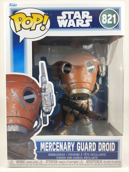 マーセナリー・ガード・ドロイド [スター・ウォーズ／マンダロリアン・アンド・グローグー] FUNKO(ファンコ) POP! 821