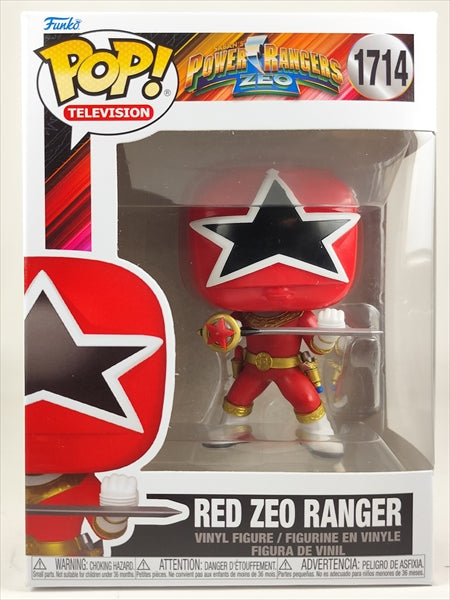 ジオレンジャー5・レッド [パワーレンジャー・ZEO] FUNKO(ファンコ) POP! TELEVISION 1714