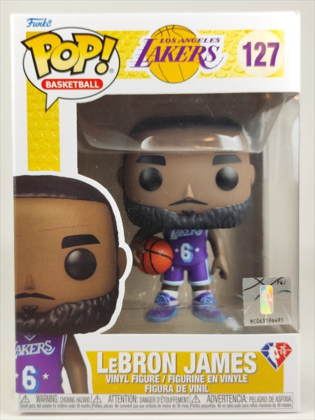 レブロン・ジェームス [ロサンゼルス・レイカーズ] FUNKO(ファンコ) POP! BASKETBALL 127