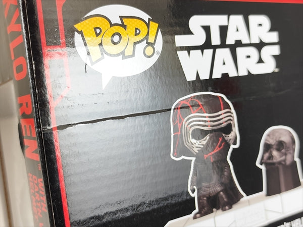 【箱傷】 カイロ・レン with ダース・ベイダーのヘルメット ６インチ [STARWARS(スターウォーズ)] FUNKO(ファンコ) POP! 739