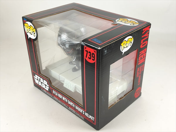 【箱傷】 カイロ・レン with ダース・ベイダーのヘルメット ６インチ [STARWARS(スターウォーズ)] FUNKO(ファンコ) POP! 739