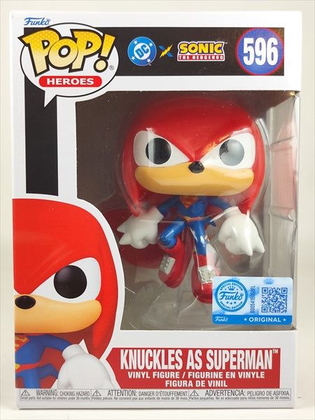 ナックルズ as スーパーマン [DC×SONIC THE HEDGEHOG] FUNKO(ファンコ) POP! HEROES 596