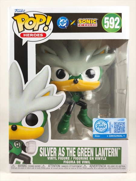 シルバー as グリーンランタン [DC×SONIC THE HEDGEHOG] FUNKO(ファンコ) POP! HEROES 592