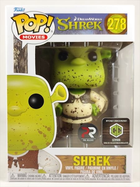 シュレック CHALICE COLLECTIBLES 9,000体限定 PRE-RELEASE [Shrek] FUNKO(ファンコ) POP! MOVIES 278
