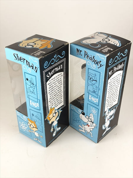 【箱傷】 ミスターピーボディ＆シャーマン [THE MR. PEABODY AND SHERMAN] FUNKO(ファンコ) Wacky Wobbler(ワッキーワブラー) ボブルヘッド