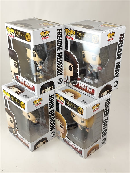 【箱傷】 クイーン４体セット [クイーン(QUEEN)] FUNKO(ファンコ) POP! ROCKS 92-95