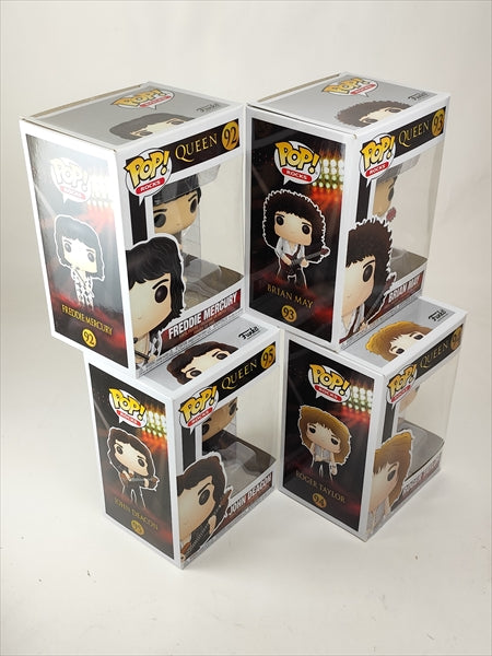 【箱傷】 クイーン４体セット [クイーン(QUEEN)] FUNKO(ファンコ) POP! ROCKS 92-95