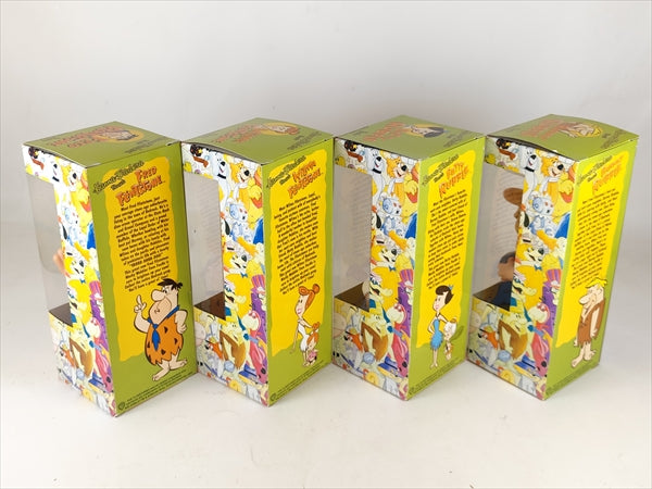 【箱傷】 原子家族フリントストーン４体セット [原始家族フリントストーン(ハンナバーベラ)] FUNKO(ファンコ) Wacky Wobbler(ワッキーワブラー) ボブルヘッド