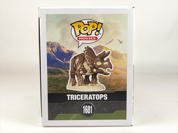 トリケラトプス [JURASSIC WORLD(ジュラシック・ワールド)] FUNKO(ファンコ) POP! MOVIES 1681