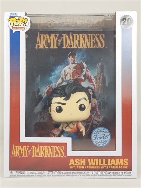 アッシュ・ウィリアムズ VHSカバー [キャプテン・スーパーマーケット(ARMY OF DARKNESS] FUNKO(ファンコ) POP! VHS COVERS 20