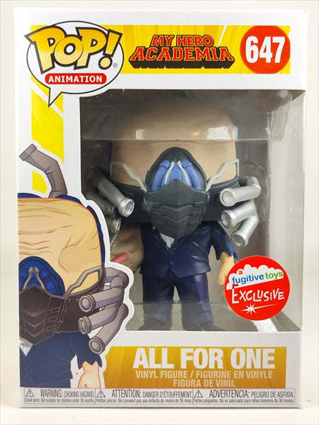 オールフォーワン fugitive toys限定 [僕のヒーローアカデミア] FUNKO(ファンコ) POP! ANIMATION 647
