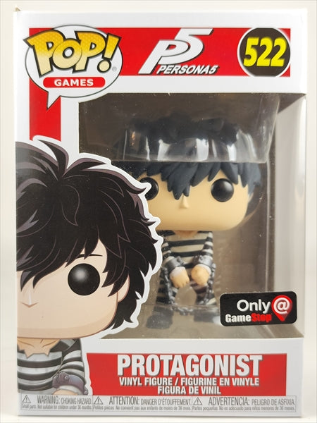 【箱傷】 主人公 [ペルソナ5(PERSONA5)] FUNKO(ファンコ) POP! GAMES 522