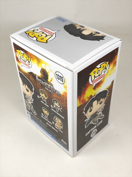 【箱傷】 リヴァイ AAA ANIME限定 [進撃の巨人(Attack on Titan)] FUNKO(ファンコ) POP! ANIMATION 1315