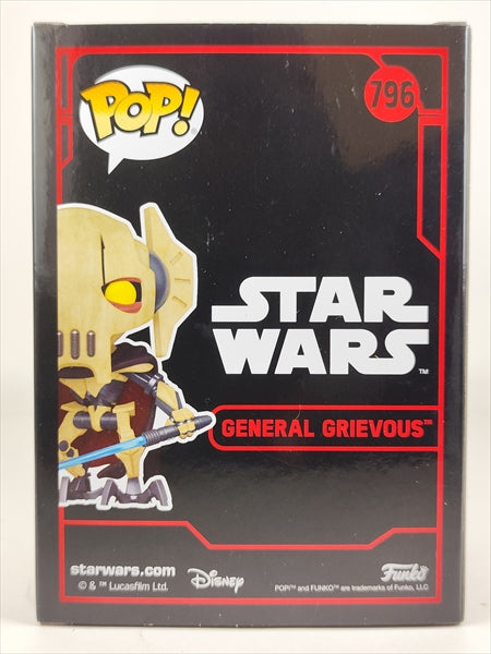 【取寄品・依頼者以外購入不可】グリーヴァス将軍 eVEND9,500体限定 [STARWARS(スターウォーズ)] FUNKO(ファンコ) POP! 796