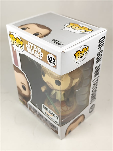 【箱傷】 クワイ＝ガン・ジン タトゥイーン amason限定 [STARWARS(スターウォーズ)] FUNKO(ファンコ) POP! 422