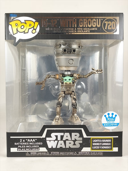 【箱傷】【ライト＆サウンド】IG-12 with グローグー ６インチ FUNKOショップ限定 [STARWARS(スターウォーズ)] FUNKO(ファンコ) POP! 720