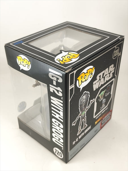 【箱傷】【ライト＆サウンド】IG-12 with グローグー ６インチ FUNKOショップ限定 [STARWARS(スターウォーズ)] FUNKO(ファンコ) POP! 720