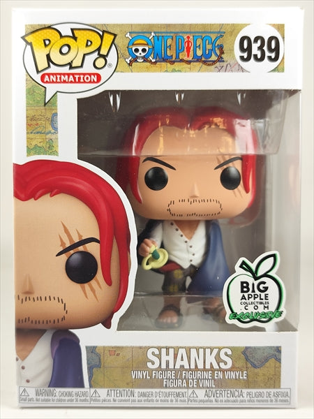 【箱傷】 シャンクス BIG APPLE COLLECTIBLES限定 [ONE PIECE(ワンピース)] FUNKO(ファンコ) POP! ANIMATION 939