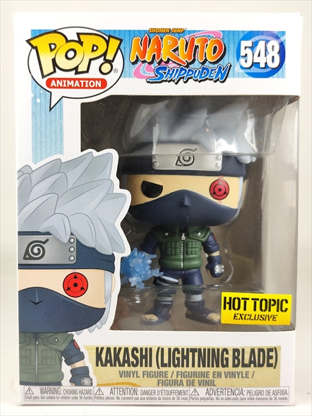 【箱傷】 カカシ HOT TOPIC限定 [ナルト疾風伝] FUNKO(ファンコ) POP! ANIMATION 548