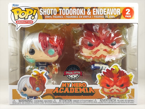 【取寄品・依頼者以外購入不可】轟焦凍＆エンデヴァー [僕のヒーローアカデミア] FUNKO(ファンコ) POP! ANIMATION 2PACK