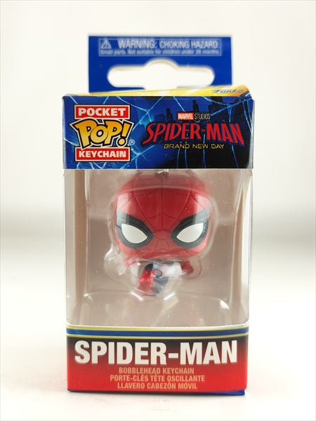 【取寄品・依頼者以外購入不可】スパイダーマン [スパイダーマン:ブランド・ニュー・デイ] FUNKO POP! POCKET KEYCHAIN