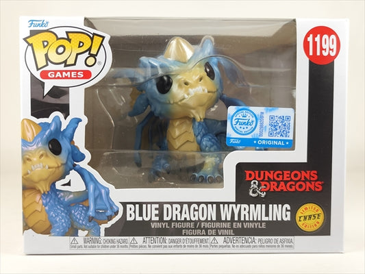 【箱傷】 ブルー・ドラゴン CHASEメタリック [ダンジョンズ＆ドラゴンズ] FUNKO(ファンコ) POP! GAMES 1199