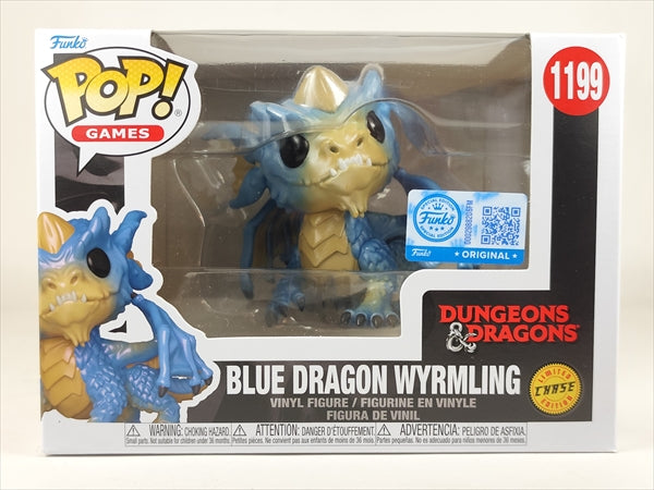 ブルー・ドラゴン CHASEメタリック [ダンジョンズ＆ドラゴンズ] FUNKO(ファンコ) POP! GAMES 1199